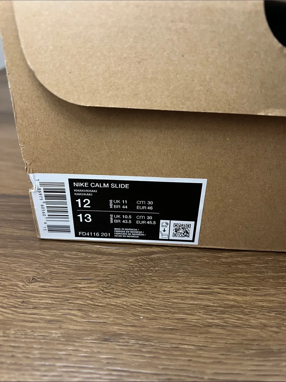 Nike Calm Slide Men’s Size 12 Beige FD4116-201_9